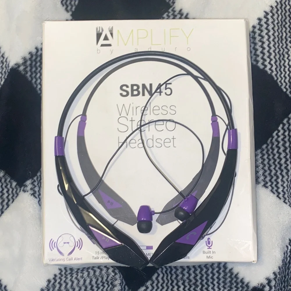 AMPLIFY SBN45 Wireless Stereo Headset